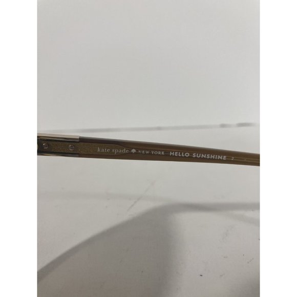 Kate Spade Hello Sunshine 2 Dark Havana Sunglasses AKAYLA/S 086HA Size 52-20 140 - Picture 9 of 9
